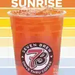 7 Brew Sunrise Flavor (What's In It, Calories, Caffeine, Price, How to Order) 7 Brew Sunrise Flavor